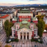 photo of the national theatre in sofia bulgaria