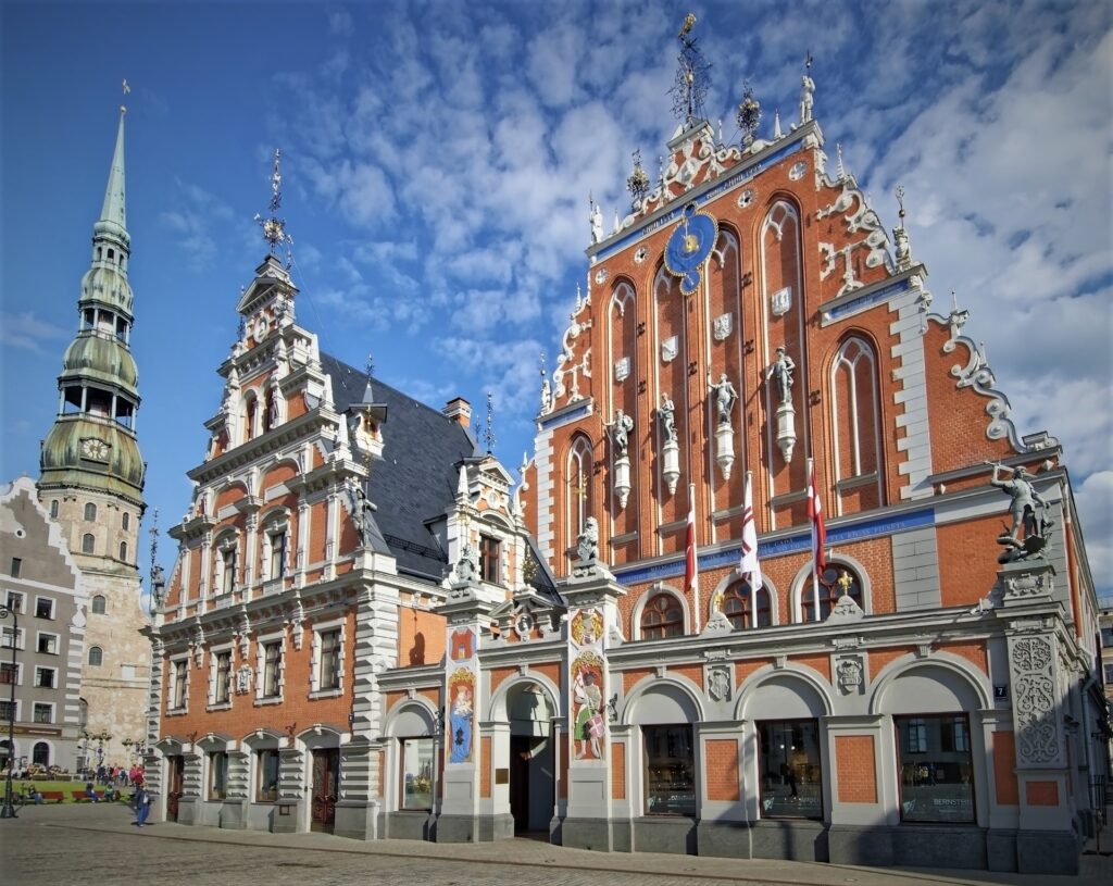 photo of the house of the blackheads in riga latvia