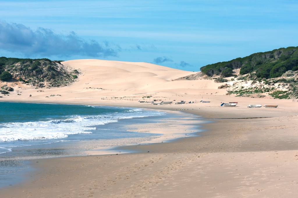 A photo of the beach at tarifa spain