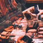 photo of a butcher stall in prague czech republic