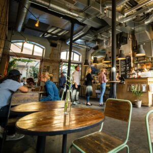 photo of a cafe interior in gothenburg sweden