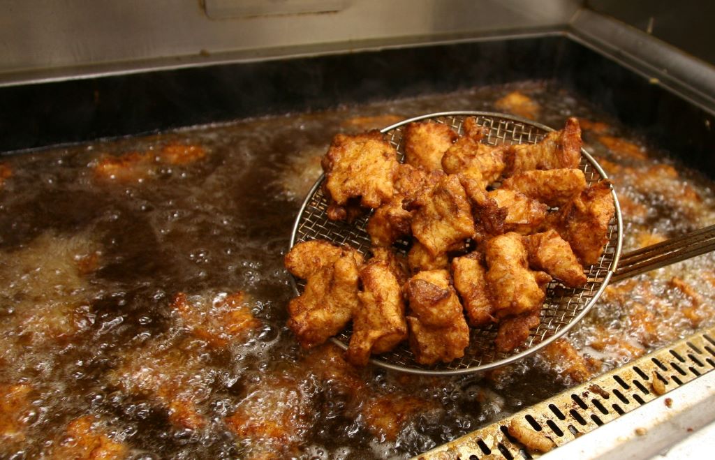 photo of fish being fried in rotterdam netherlands