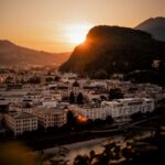 photo of Salzburg at sunset in austria